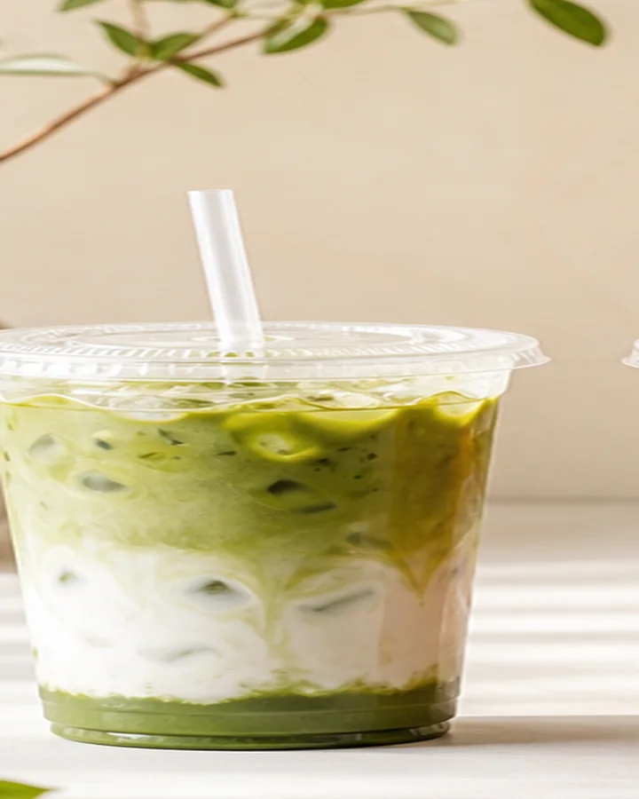 Matcha Cloud dengan foam ringan